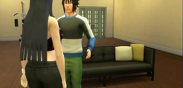  Hinata Porn Cap5 Al final sasuke termina follando se a su esposa sakura y su amante Hinata en un trio y naruto los ve